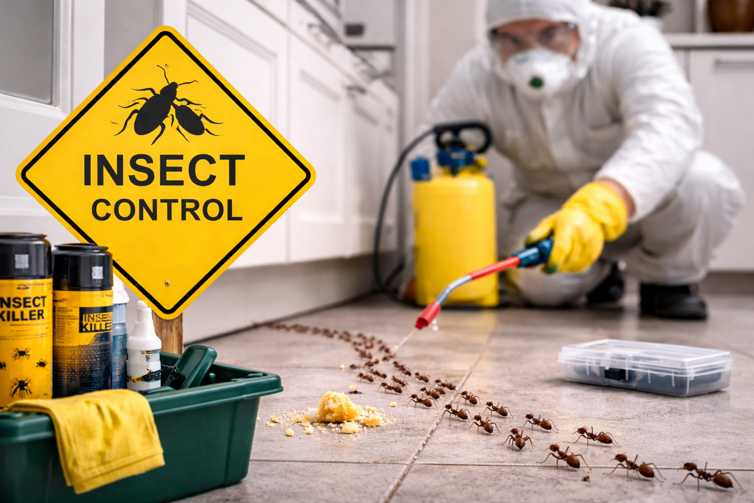 Pest control equipment and insect control tools